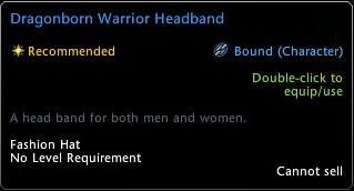 Dragonborn Guerreiro Headband