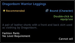 Dragonborn Guerreiro Leggins