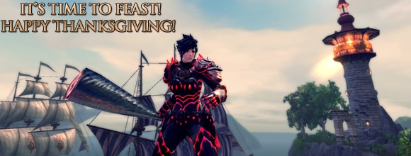 RaiderZ North America live launch and Thanksgiving event