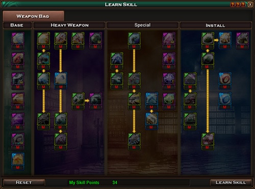 florensia skill tree